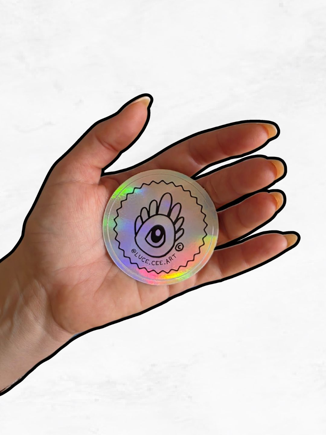 Œuvre Posca et feuille d'or — artiste parisienne Luce Cee